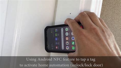 using nfc tags to open garage door|nfc tag automotive.